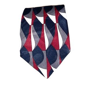 Cavalier Patterned Polyester Tie NWOT